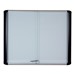 Enclosed Magnetic Dry Erase Board w/ Sliding Doors